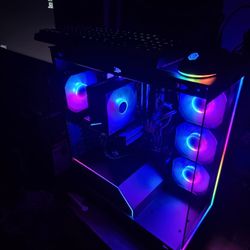 Gaming PC, DDR5 Ram, RTX 5060 Keyboard Mouse And 144hz Monitor 