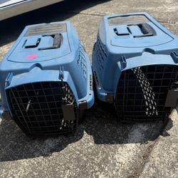 2 Small Pet Carriers Perfect Condition 
