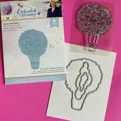 Up Up and Away Hot Air Floral Stamp & Coordinating Die Cuts