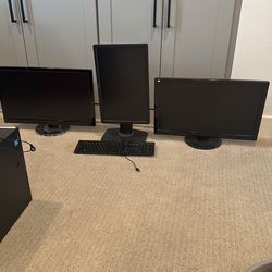 Computer Monitors View sonic /Dell