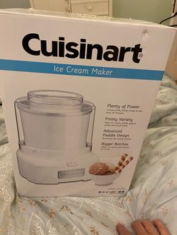 Cuisinart ice cream maker