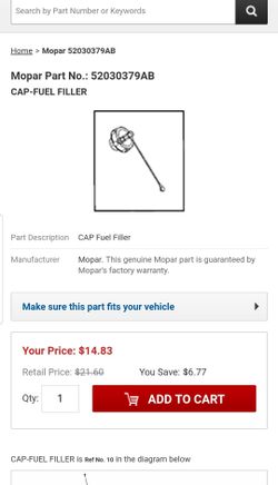 Gas cap