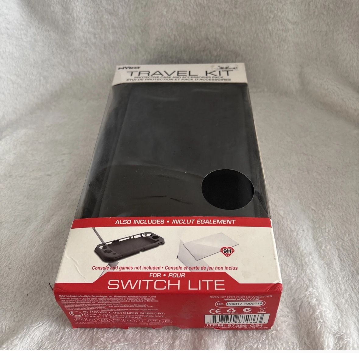 Nyko Travel Case for Nintendo Switch Lite New in Original Factory Package