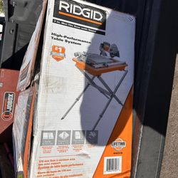 New  Wet Tile Saw with Stand