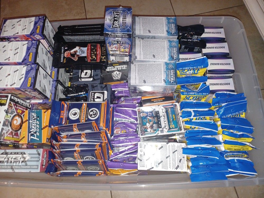 NFL, MLB, NBA, POKEMON CARDS