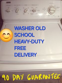WASHER KENMORE HEAVY-DUTY OLD SCHOOL 90 DAY GUARANTEE REFURBISHED FREE DELIVERY POSSIBLE
