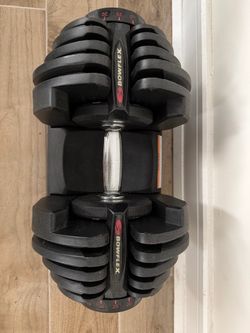 Bowflex adjustable dumbbell 90 lbs