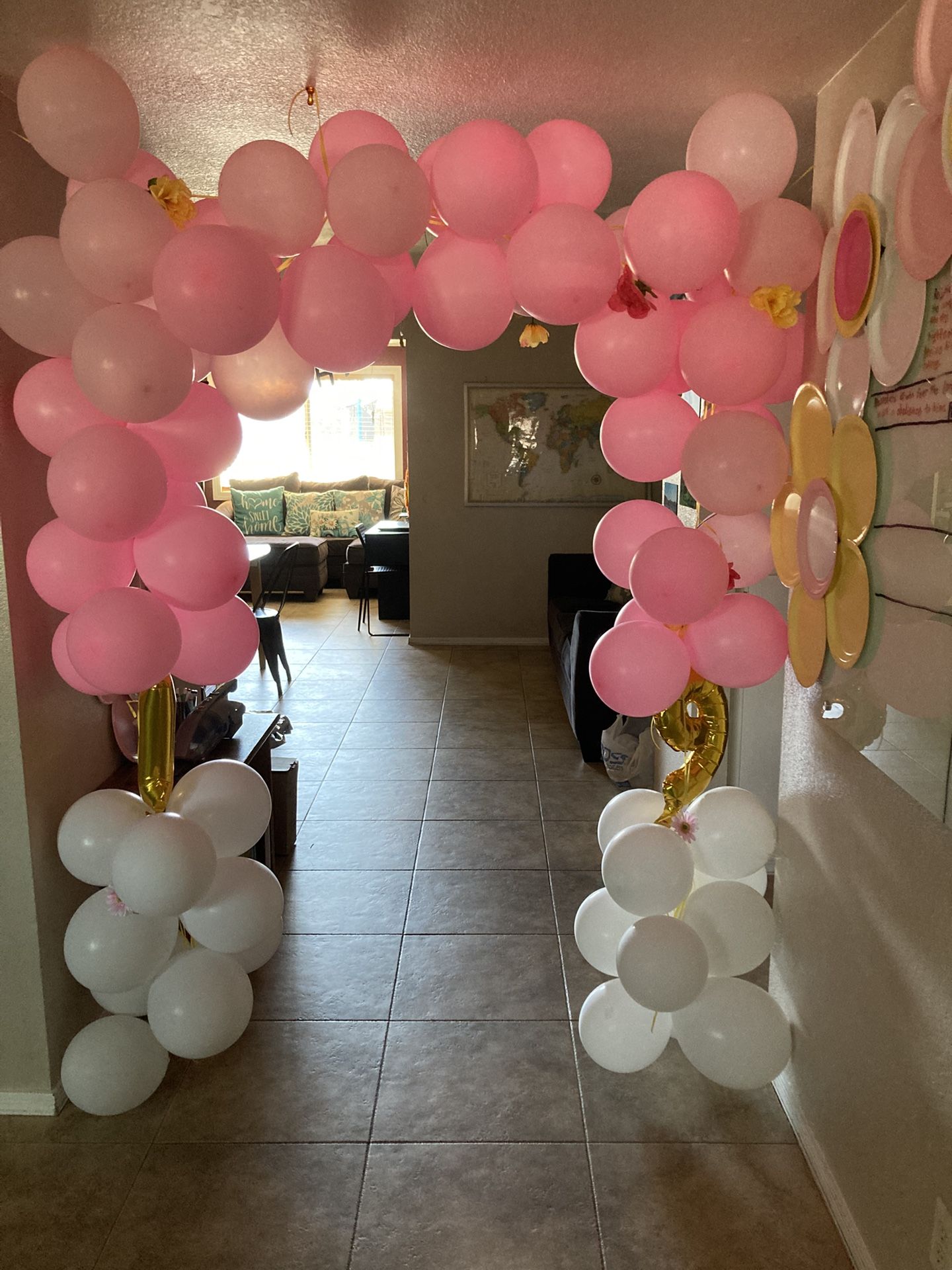Free 19th birthday Balloon Arch!