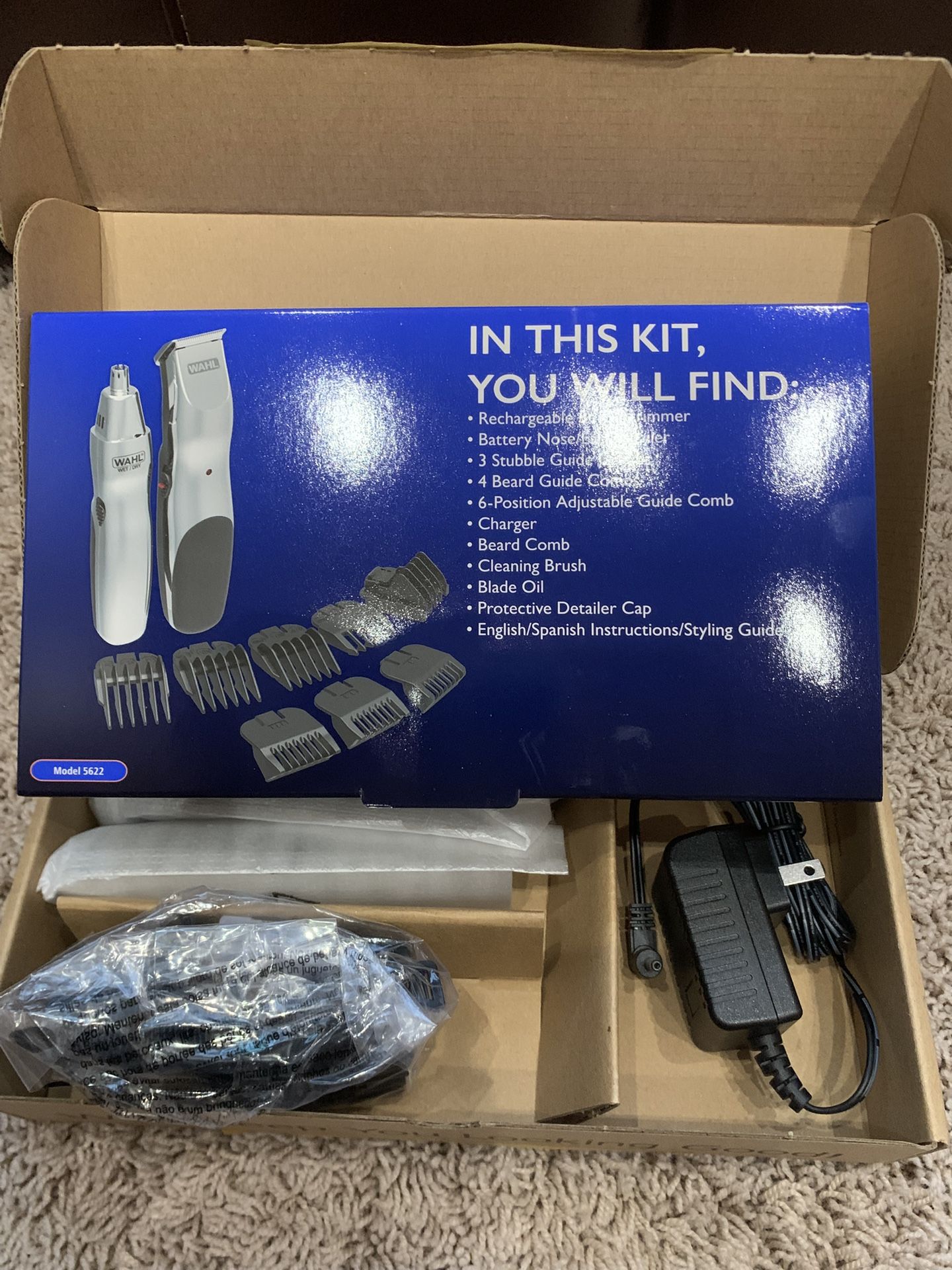 Wahl Rechargeable Groomsman Trimmer Combo
