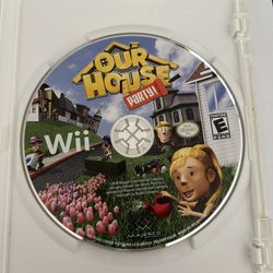 Nintendo Wii Our House Party  2009 Game Stop Cover