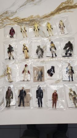 Lot of 20 vintage 1970's-1980's Star Wars action figures all for $200