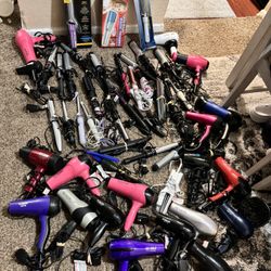 Hair Dryers Hair Straight And Hair Curly 12$ For Each 