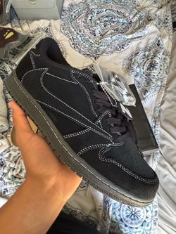 Air Jordan 1 Low Travis Scott Black Phantoms