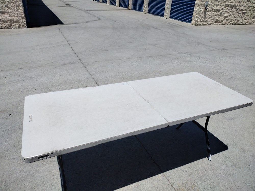 Table Folding 6 Ft Table Portable Fold In Half *$50 each