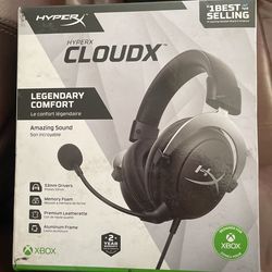 Hyperx Cloudx Gaming headset 
