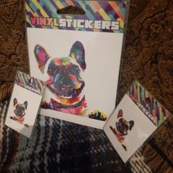 French Bulldog Vynyl Stickers