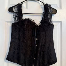  Black Corset Halloween Costume /Women’s Clothing 