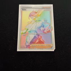Volo Secret Trainer Pokemon  Card