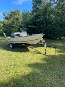 2005 cape craft 16cc white