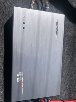 TS power 1500 watt Mono amp