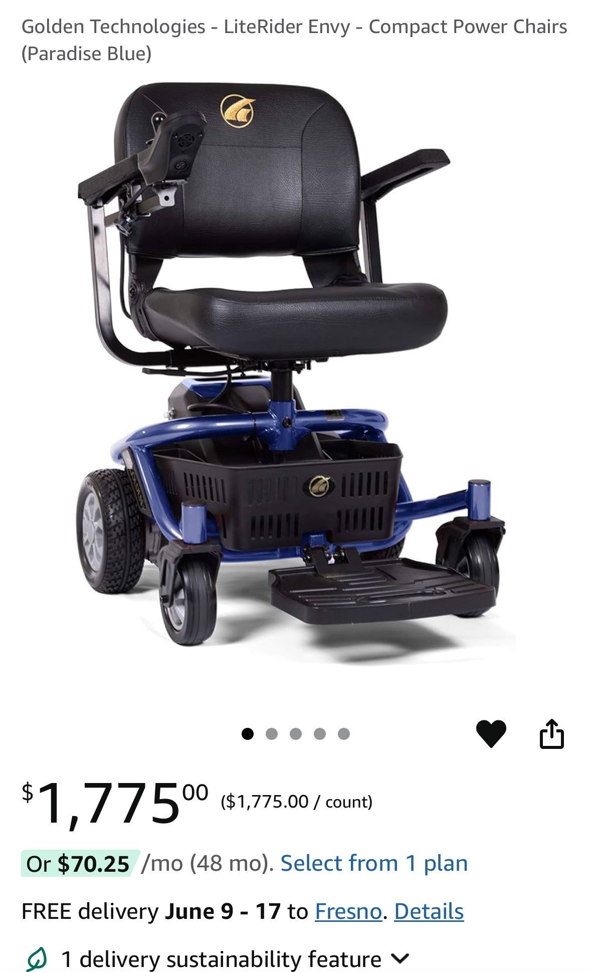 Electric Mobility Wheelchair