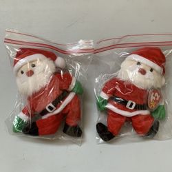 Santa Claus Beanie Toys - Two for $4.00