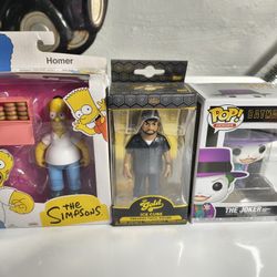 2 Funko, 1 Jakks Figures 