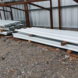 New R panel metal sheets, onlyb$2.25 a linear ft