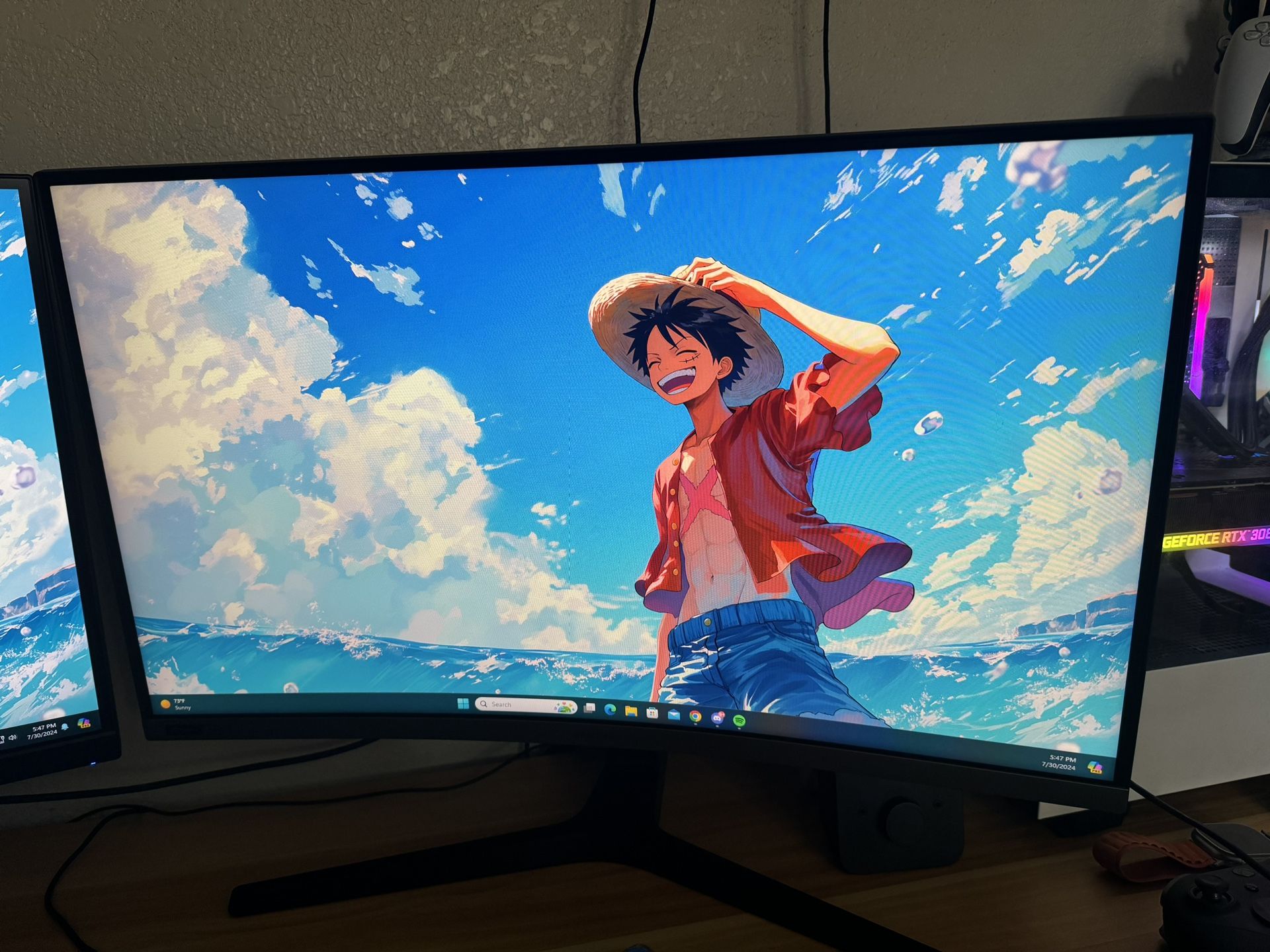 Samsung 27” Curved Monitor