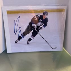 Victor Hedman Signed Tampa Bay Lightning Photo 