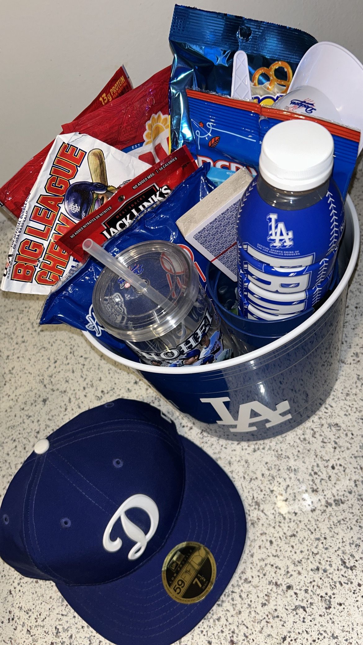 Dodgers Gift Basket 