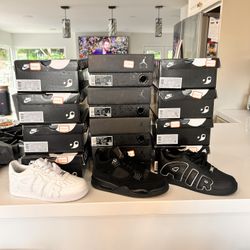 Jordan 4, Air Force, Cpfm, Black Cats