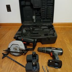 Craftsman Drill & Circular Saw Combo Set