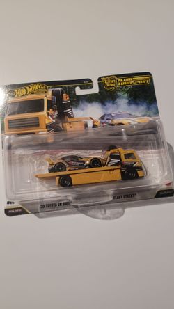 Hotwheels team transport Toyota Supra GR