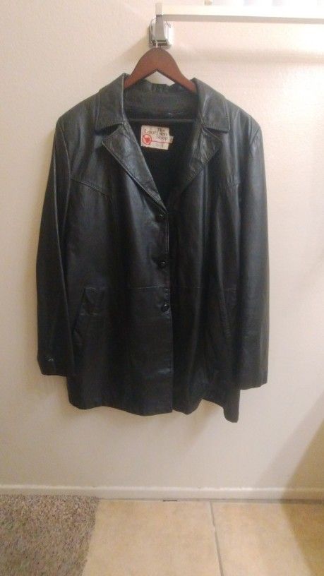 Vintage Genuine Leather Jacket