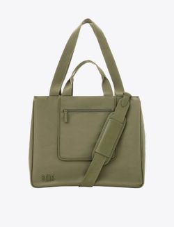 BÉIS The East To West Tote in Olive Green, New with Tags