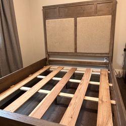 Headboard And Bedframe (Queen)