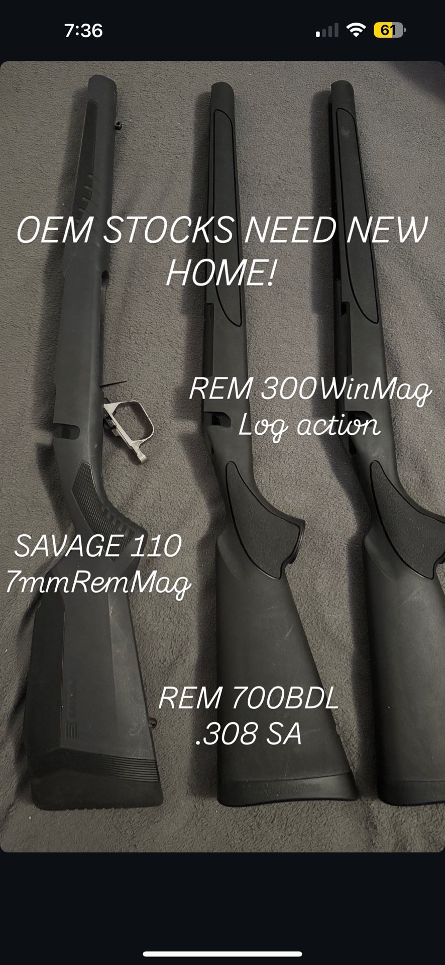 Hunting Parts