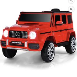 Red Hummer Kids car 