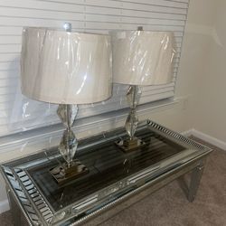 Beautiful Mirrored Lamps