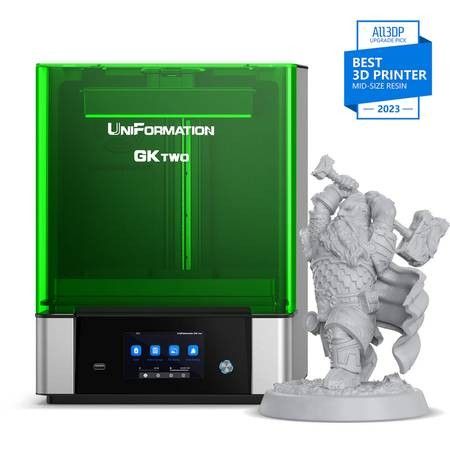 UniFormation GKtwo 8k Resin 3D Printer + Wash  & Cure - NIB, Sealed
