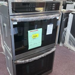 Double Oven 30” In New Open Box 1 Year Warranty 
