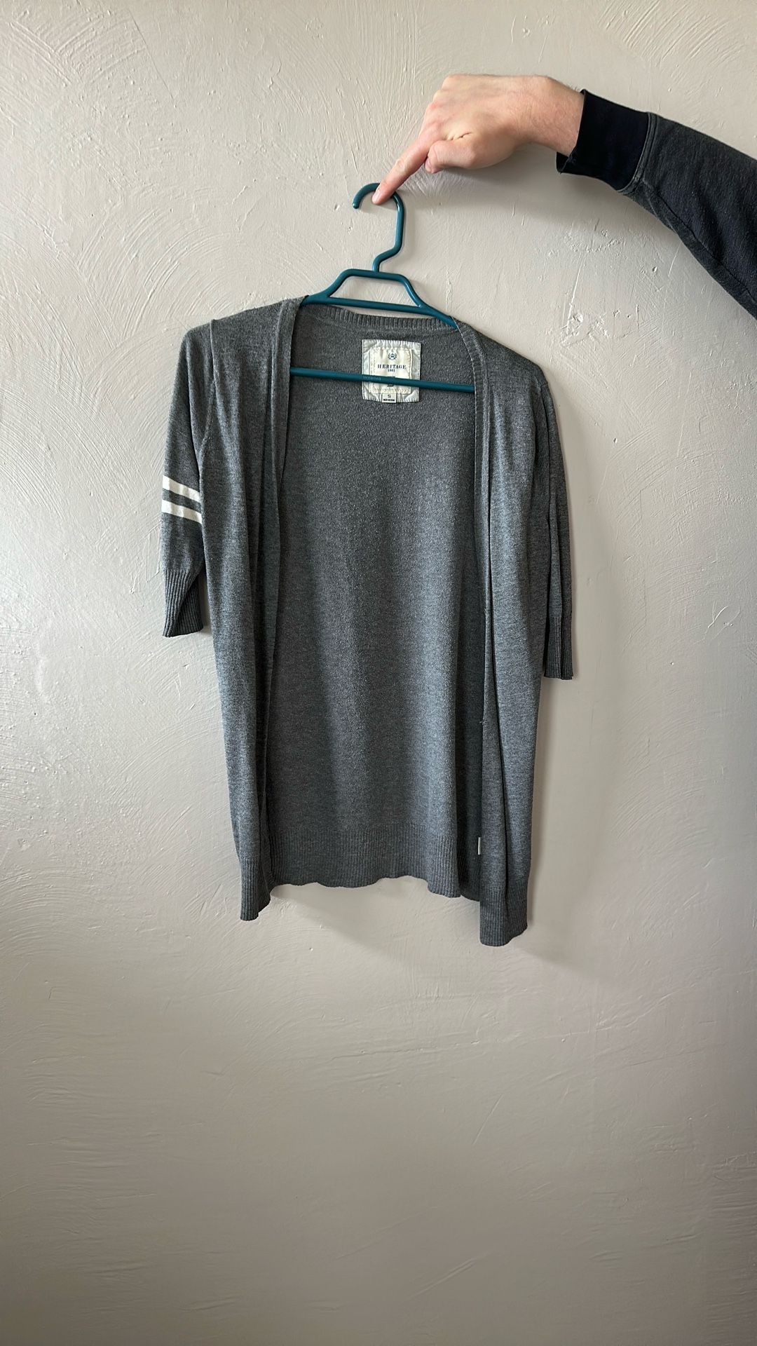 Heritage Gray Cardigan