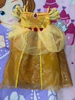 Belle- Beauty and the beast kids size 4 costume dress