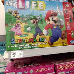 New Mario Game Of Life Never Open Never Played $10 Cash 75th Ave Indian School No Offers No Trades Serious Buyers Only Please