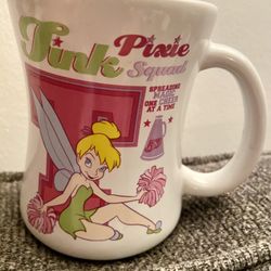 New Disney Tinker Bell Cheer Squad Ceramic Mug  