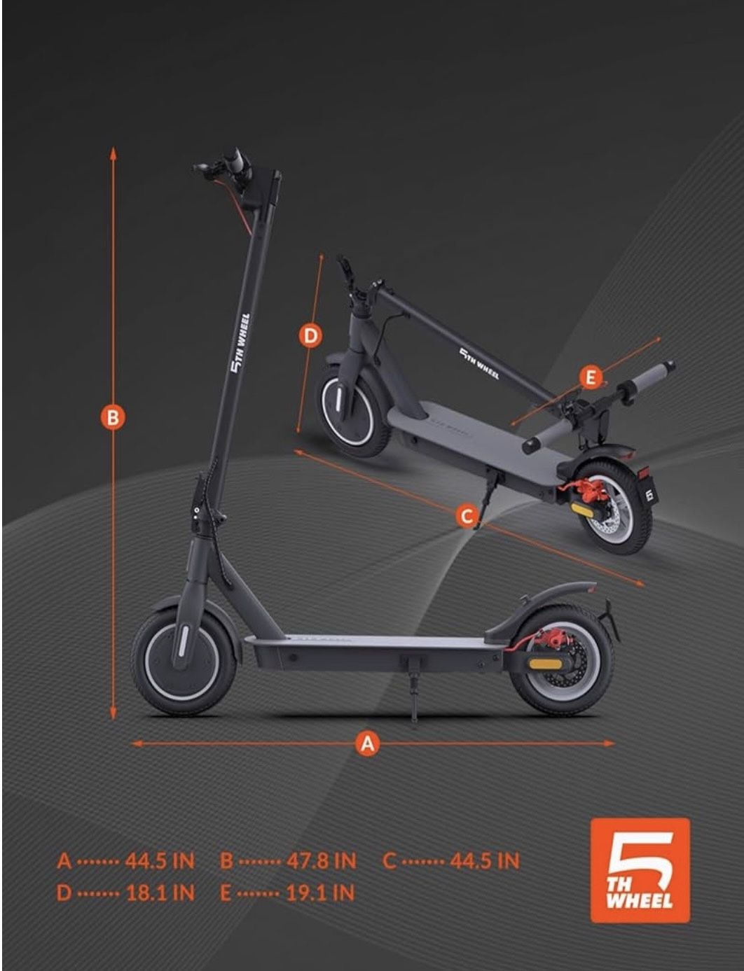 5th Wheel Electric Scooter