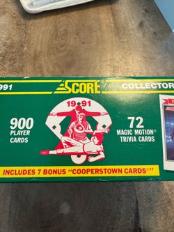 1991 Score Baseball Card COMPLETE Set