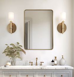 New Andy Star Gold Mirror 36”x28”