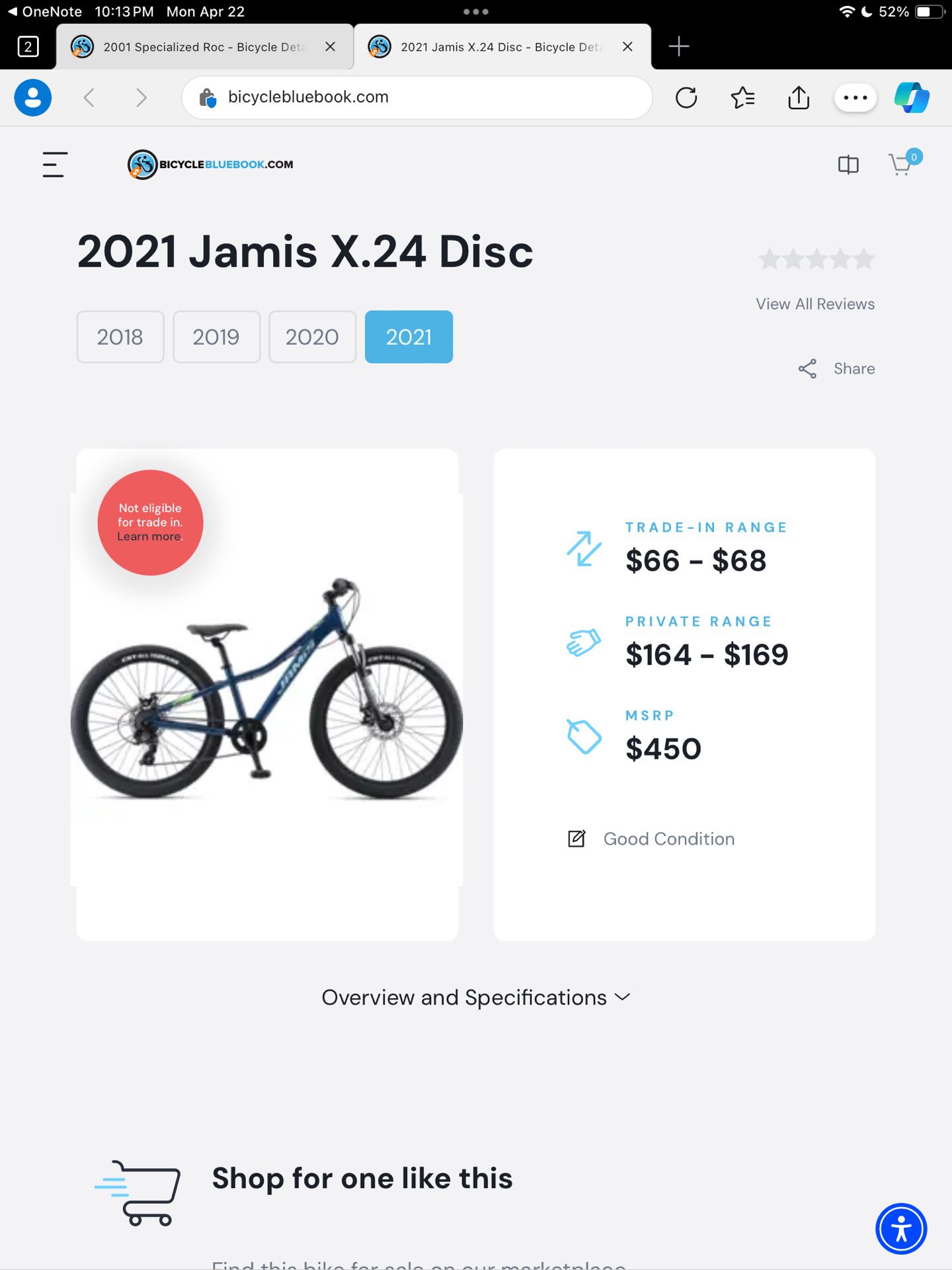 X24 Disc - Jamis Mountain Bike